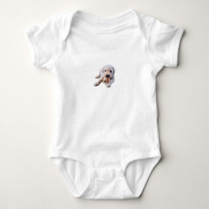 sweet dog baby bodysuit