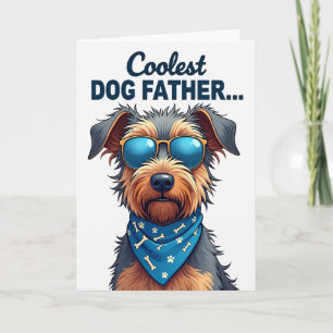 Sweet Dog Father Tribute Card