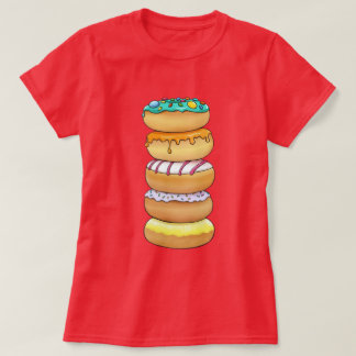 🍩Sweet Donut Stack Women’s Basic T-Shirt