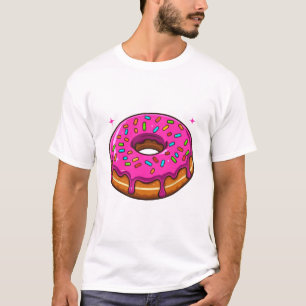 Sweet Donut With Colorful Sprinkles T-Shirt