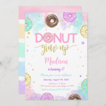 Sweet Doughnut Birthday