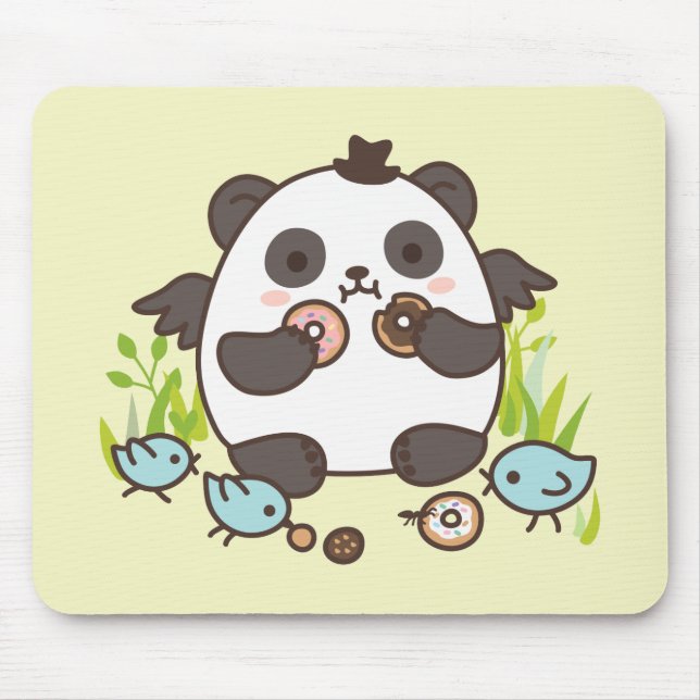 Sweet Doughnut Party! Mouse Mat (Front)