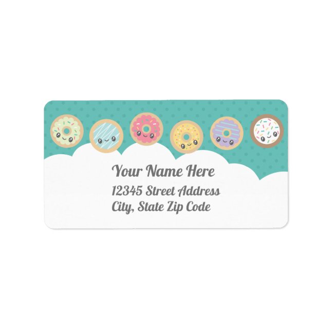 Sweet Doughnuts Label (Front)