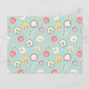 Sweet Doughnuts Postcard