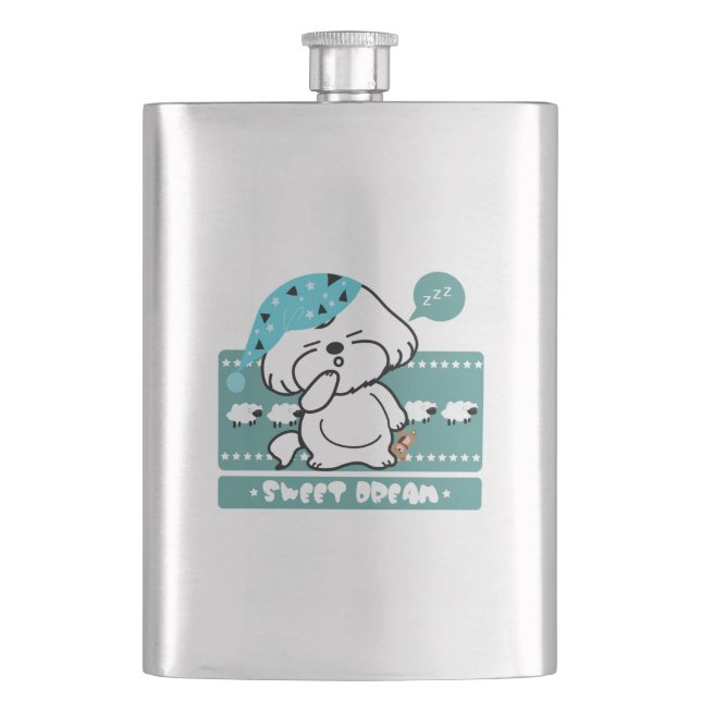 Sweet Dream Hip Flask (Front)