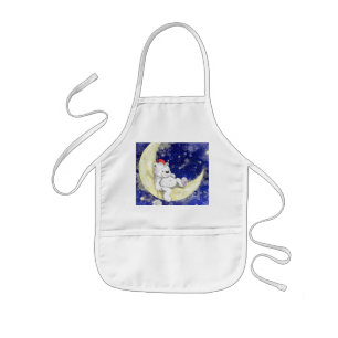 Sweet Dreaming Little Bear Kids Apron