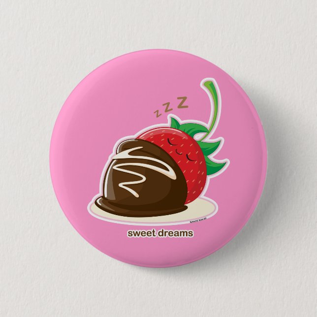Sweet Dreams 6 Cm Round Badge (Front)