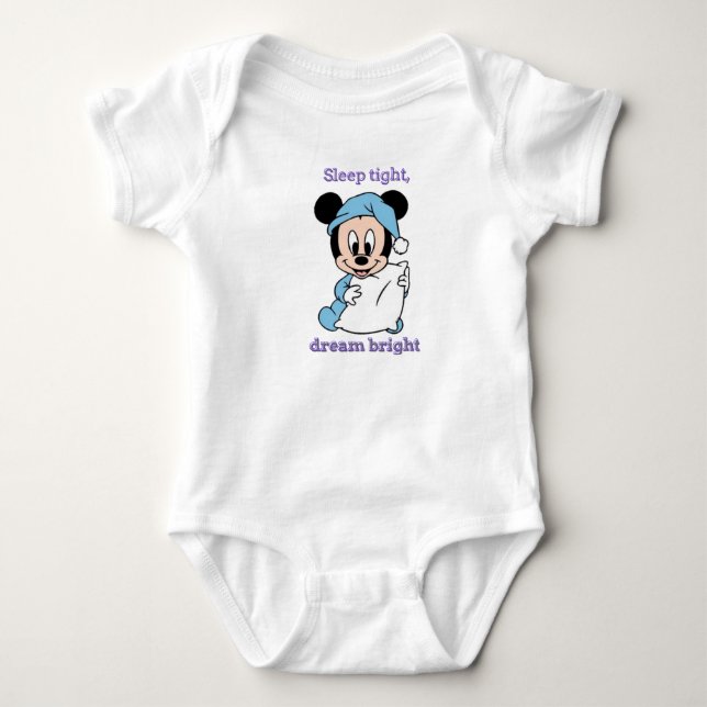 Sweet Dreams Ahead. Baby Bodysuit (Front)