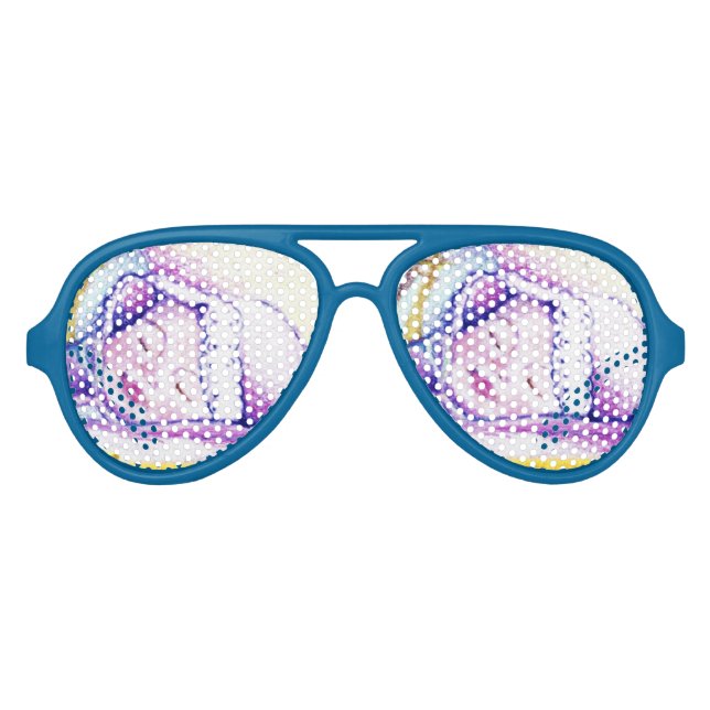 Sweet Dreams Baby Adult Aviator Party Shades (Front)