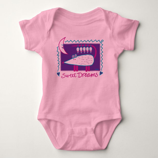 Sweet Dreams Baby Bodysuit (Front)