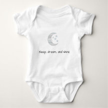 Sweet Dreams Baby - Crescent Moon & Stars Baby Out