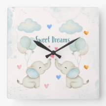 Sweet Dreams Baby Elephant Nursery
