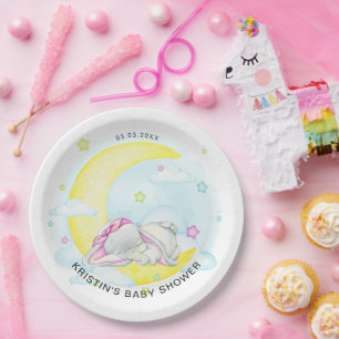 Sweet Dreams Baby Shower Paper Plate