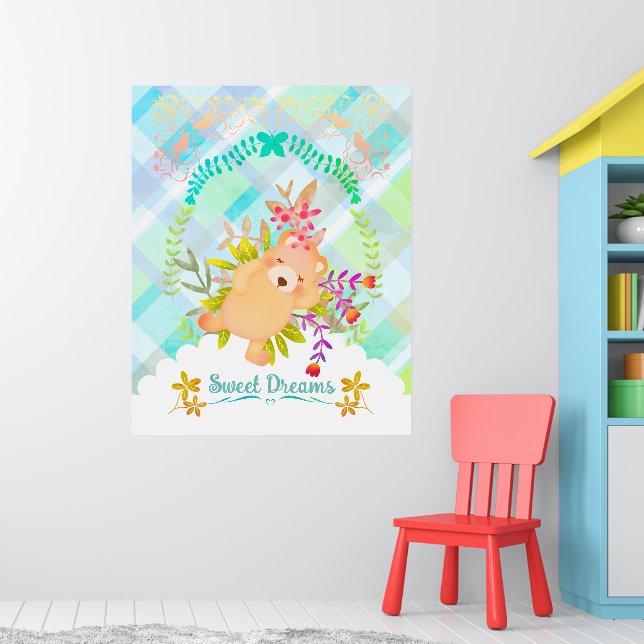 Sweet Dreams Bear  Poster (Nursery 1)