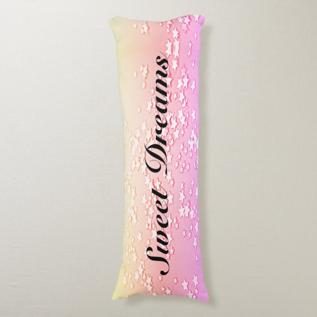 Sweet Dreams Body Pillow (Front Vertical)