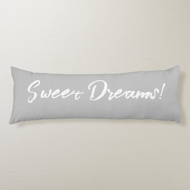 Sweet Dreams body pillow.  Cushion (Front)