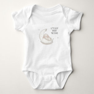 Sweet Dreams Bunny - Lunar Rocker Baby Bodysuit