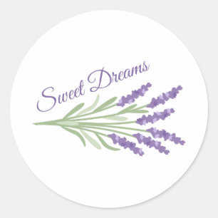 Sweet Dreams Classic Round Sticker