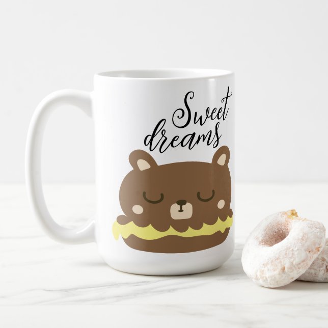 Sweet Dreams Coffee Mug (With Donut)