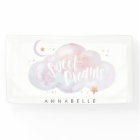 SWEET DREAMS Custom Slumber Party Banner