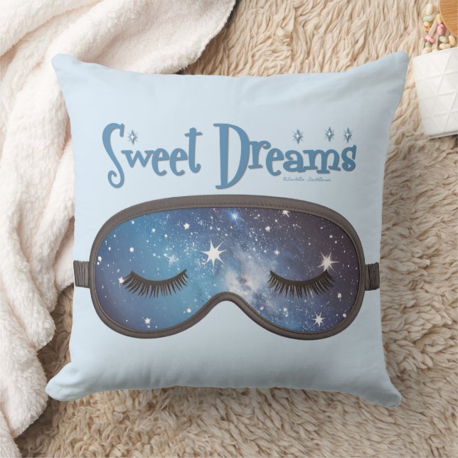 Sweet Dreams Face Mask Cushion (Blanket)