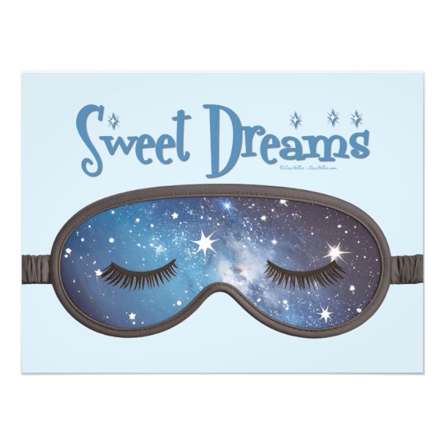 Sweet Dreams Face Mask Photo Print (Front)