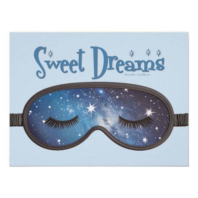 Sweet Dreams Face Mask Poster (Front)