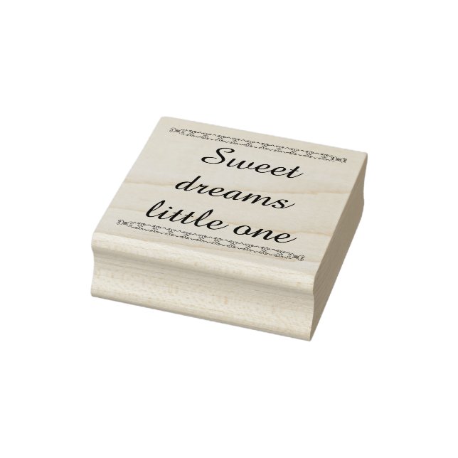 Sweet dreams little one rubber stamp (Stamp)