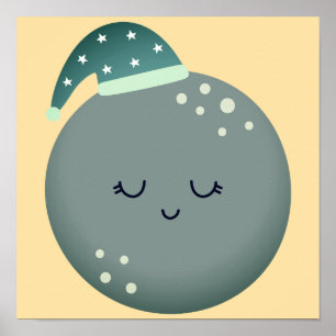 Sweet dreams nursery poster