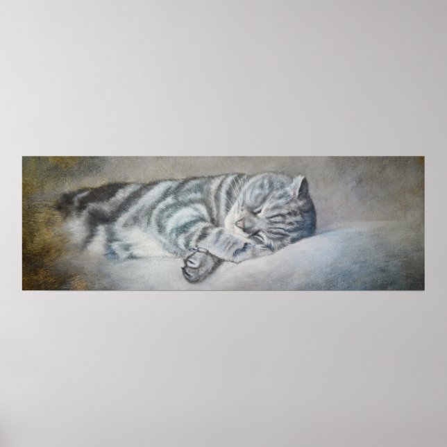 Sweet Dreams of a British Shorthair Poster (Front)