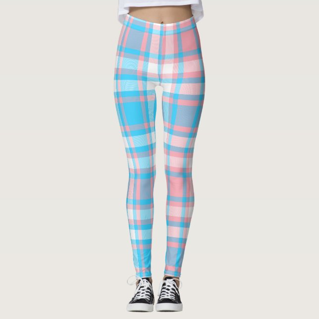 Sweet Dreams Plaid Leggings (Front)