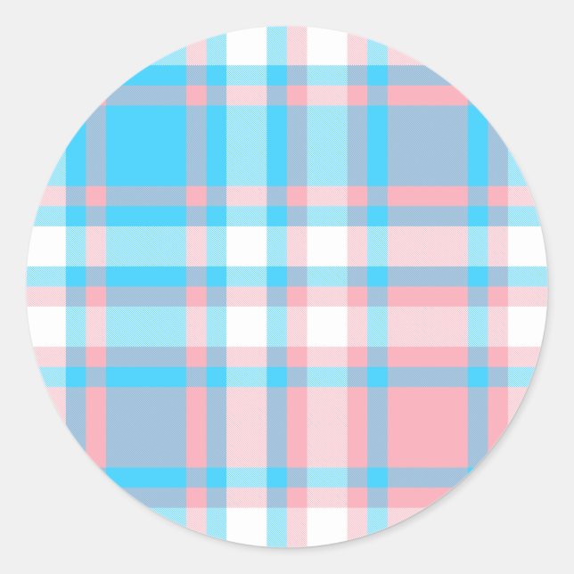 Sweet Dreams Plaid Sticker (Front)