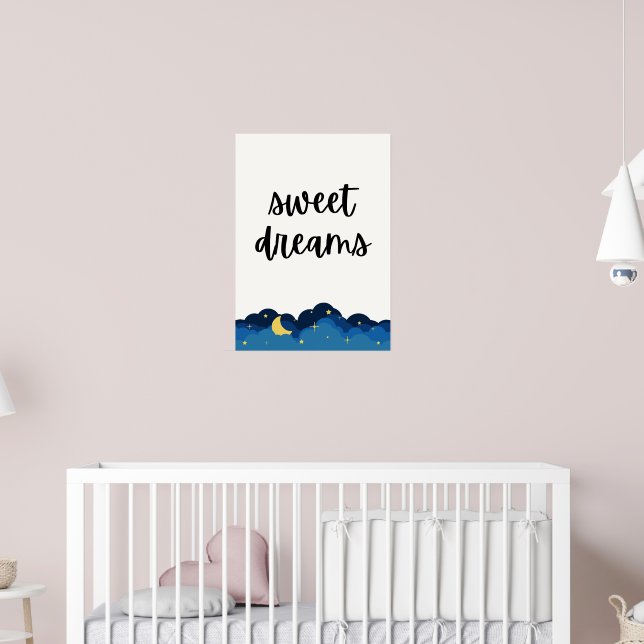 Sweet dreams  poster (Nursery 2)