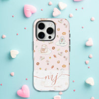 Sweet Dreams Sheep & Penguin | Pastel Pink Dessert