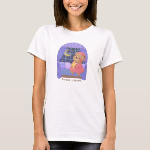 Sweet Dreams: Teddy Bear Illustration T-Shirt