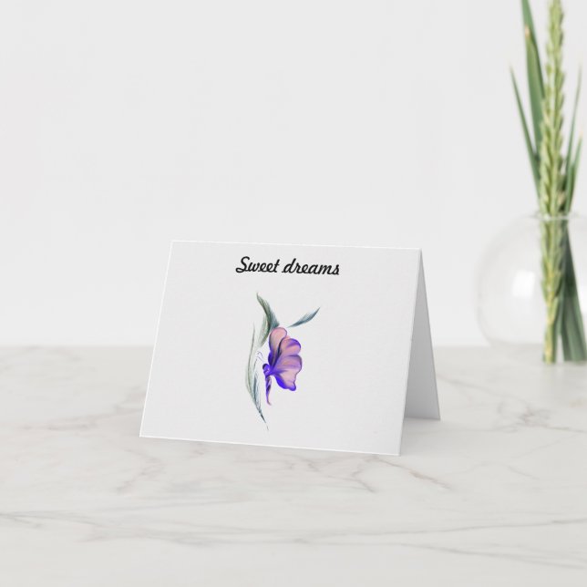 Sweet dreams  thank you card (Front)