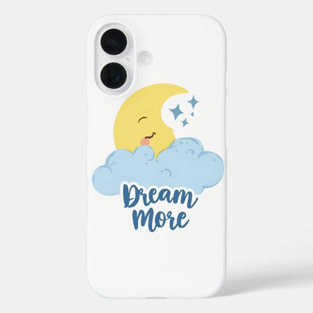 Sweet Dreams with Fluffy Cloud Case-Mate iPhone Case (Back)