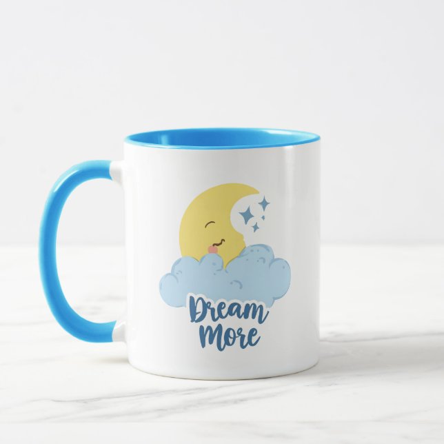 Sweet Dreams with Fluffy Cloud Mug (Left)