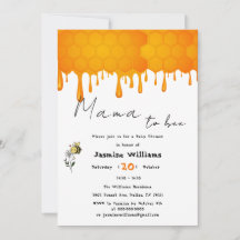Sweet Dripping Honeycomb Mama-to-bee Baby Shower