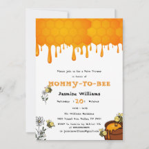 Sweet Dripping Honeycomb Mummy-to-bee Baby Shower