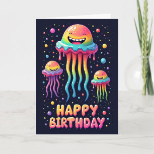 Sweet Dripping Jelly Birthday Card