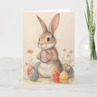 Sweet Easter Bunny  Card