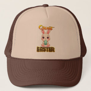 Sweet Easter Bunny – Cute Chocolate Style - boné Trucker Hat