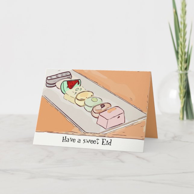 Sweet Eid Holiday Card (Front)