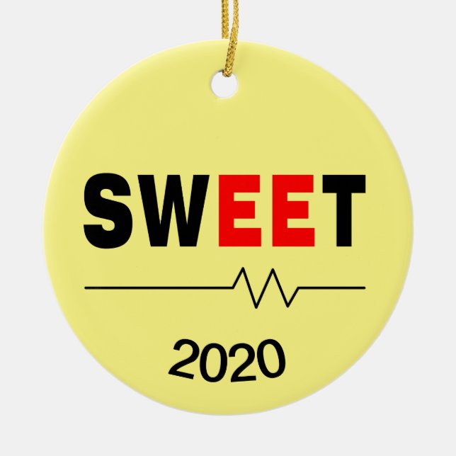 Sweet Electrical Engineer Ceramic Tree Decoration (Front)