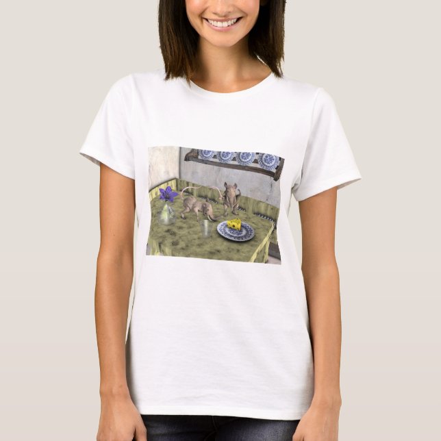 Sweet Elephant Mice T-Shirt (Front)