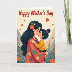 Sweet Embrace Mothers Day Card