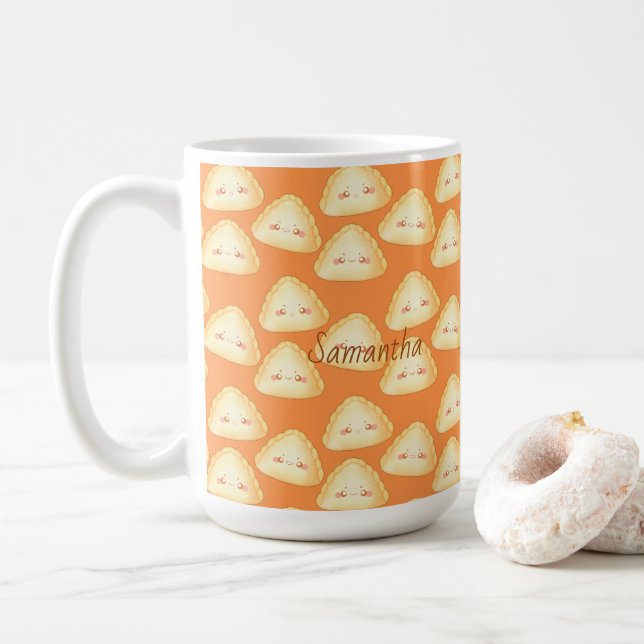 Sweet Empanadas De Leche Coffee Mug (With Donut)