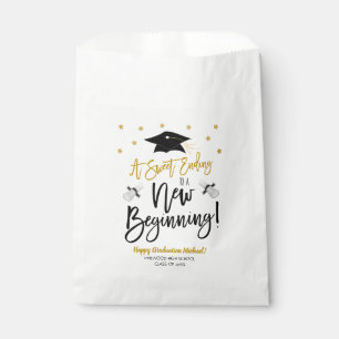 Sweet Ending To a New Beginning Candy Treat Favour Favour Bags