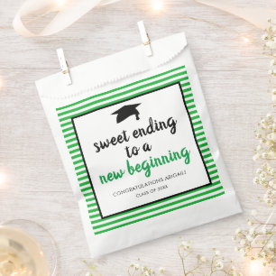 Sweet Ending to a New Beginning Graduation Favour Favour Bags